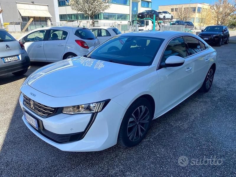 Begagnad Peugeot 508 Allure 131 HK (96 kW) 2019 Vit Sedan