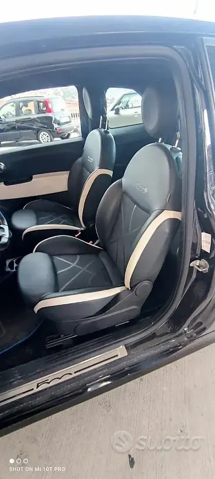 Usata Fiat 500S S 69 CV (50 kW) 2017 Nero Utilitaria