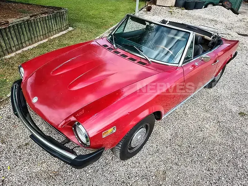 Usata Fiat 1800 118 CV (86 kW) 1970 Rosso Cabrio
