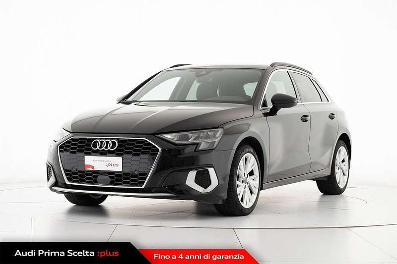 Usata Audi A3 Sportback Advanced 150 CV (110 kW) 2020 Nero Utilitaria