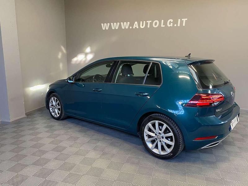 Usata VW Golf VII Executive 125 CV (91 kW) 2018 Blu/azzurro Berlina