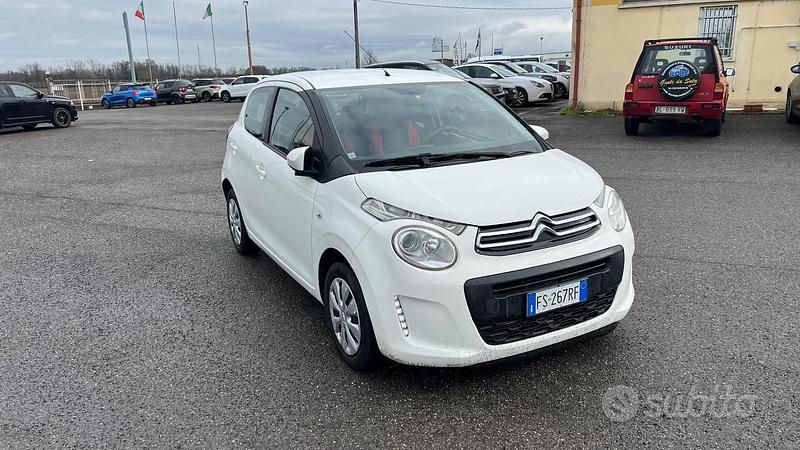 Usata Citroën C1 72 CV (52 kW) 2018 Bianco Utilitaria