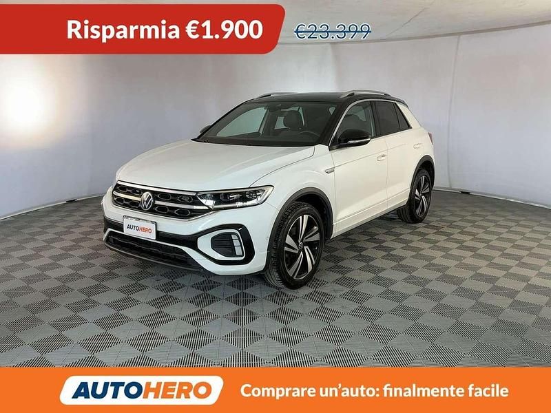 Usata VW T-Roc R-line 150 CV (110 kW) 2022 Bianco SUV