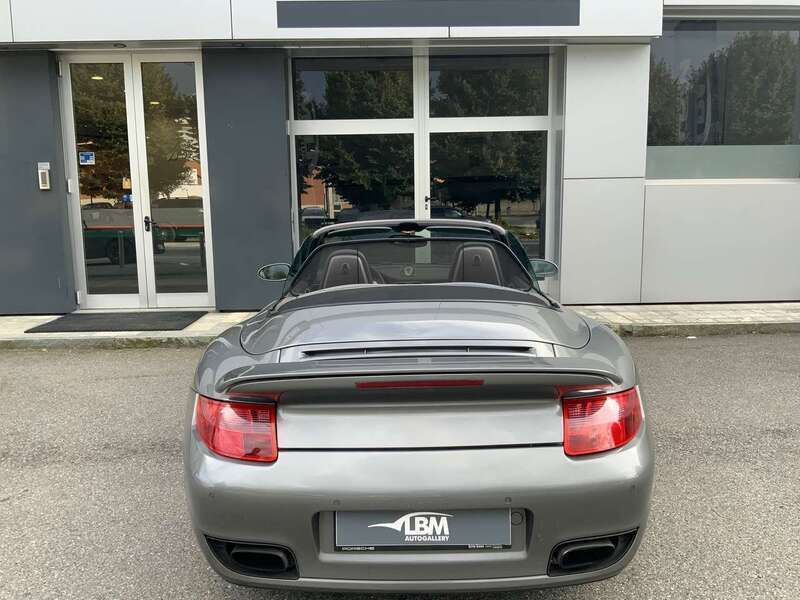 Usata Porsche 911 Turbo Cabriolet 480 CV (353 kW) 2009 Grigio Cabrio