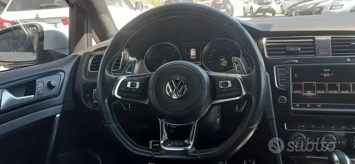 Usata VW Golf VII GTD 184 CV (135 kW) 2015 Bianco Berlina
