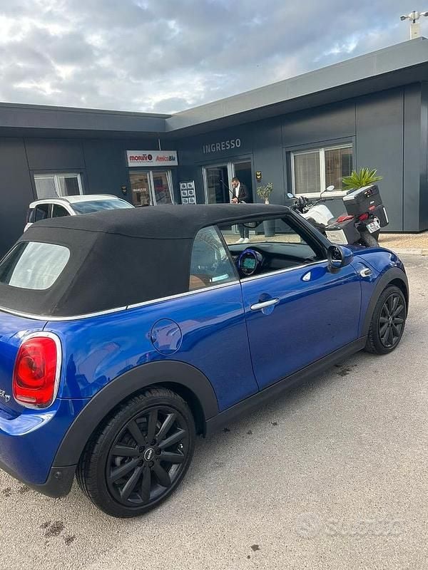 Usata Mini One Cabriolet 2019 Blu Cabrio