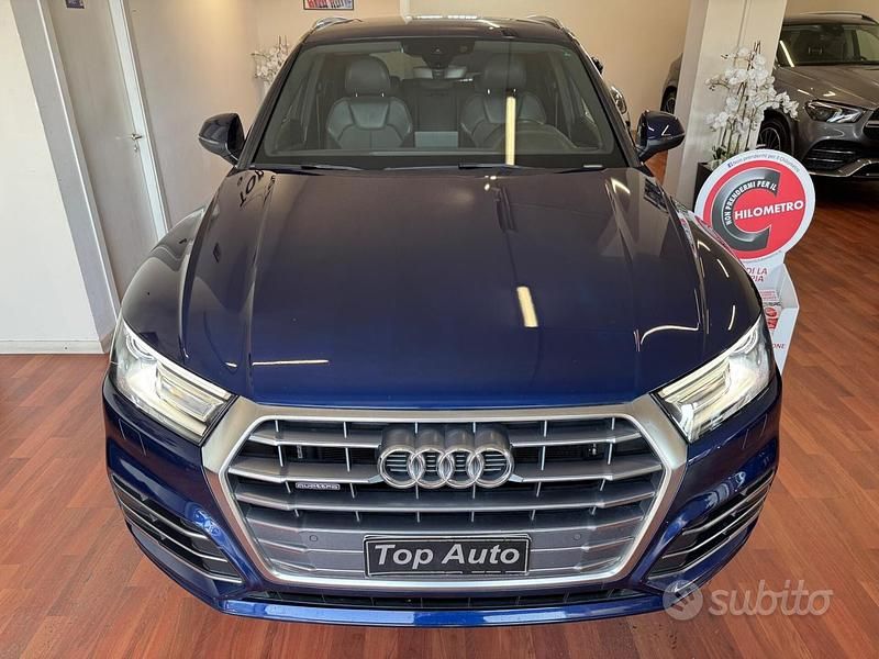Usata Audi Q5 S-Line 190 CV (139 kW) 2019 Blu SUV