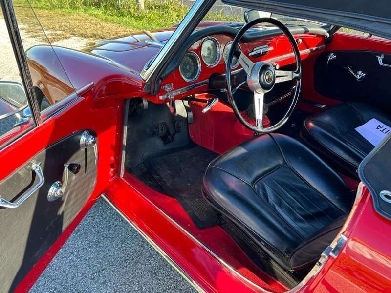 Usata Alfa Romeo Giulietta 92 CV (67 kW) 1963 Rosso alfa Utilitaria