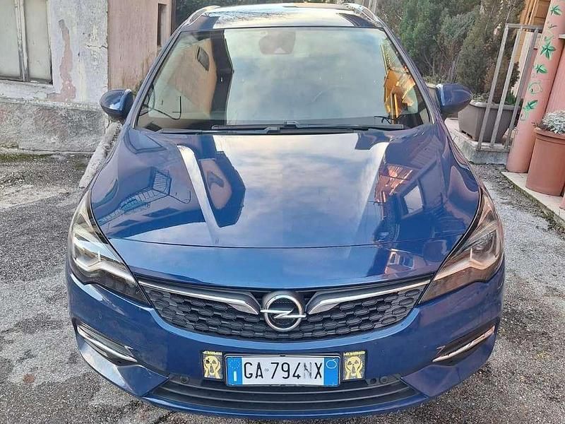 Usata Opel Astra Business Elegance 122 CV (89 kW) 2020 Blu/azzurro Station wagon