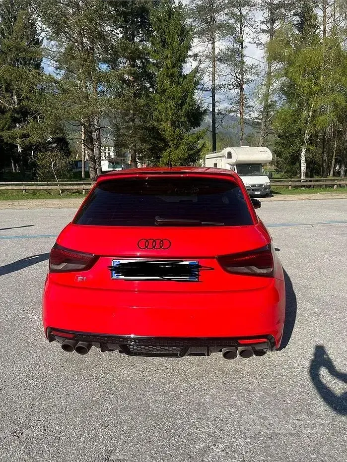 Usata Audi S1 231 CV (169 kW) 2018 Rosso Utilitaria