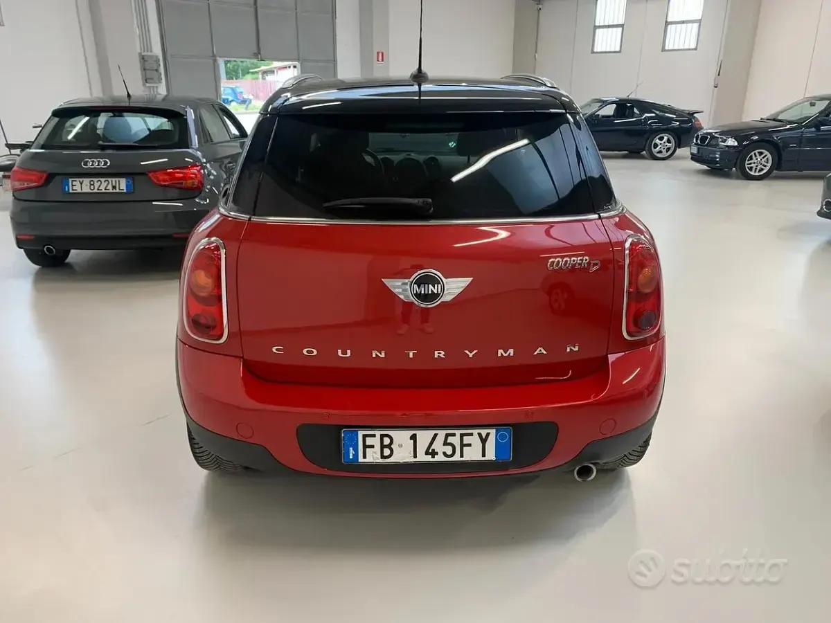 Usata Mini Cooper D Countryman 111 CV (81 kW) 2015 Rosso SUV
