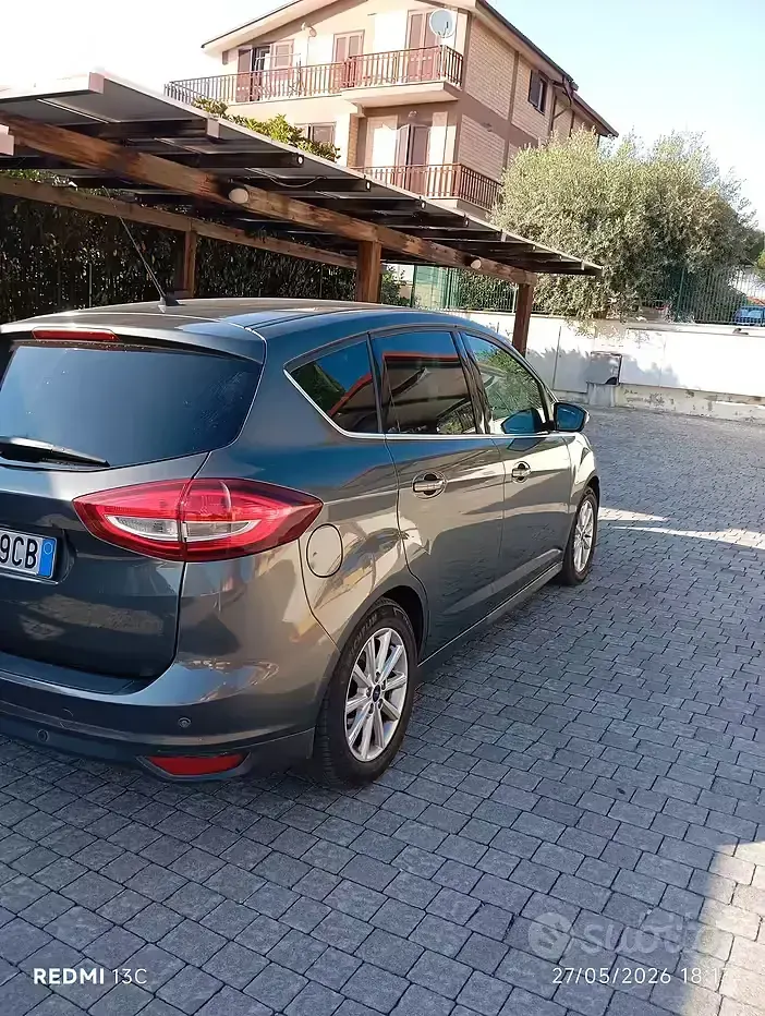 Usata Ford C-MAX 125 CV (91 kW) 2015 Grigio Monovolume
