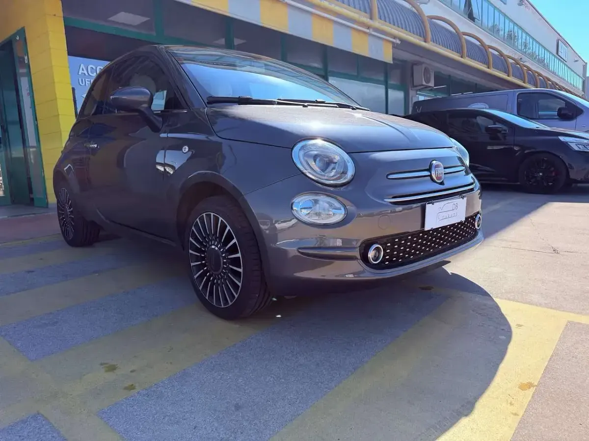 Usata Fiat 500 Lounge 69 CV (50 kW) 2018 Grigio Utilitaria