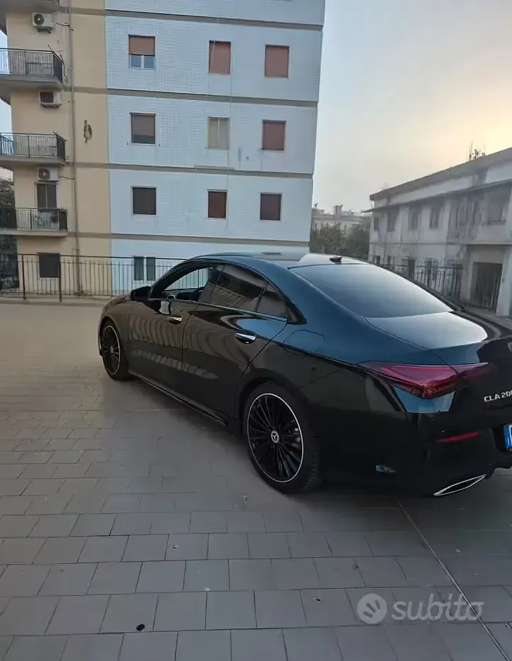 Usata Mercedes CLA200 AMG line 150 CV (110 kW) 2025 Nero Coupé