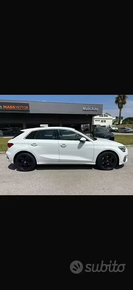 Usata Audi A3 116 CV (85 kW) 2021 Bianco Berlina