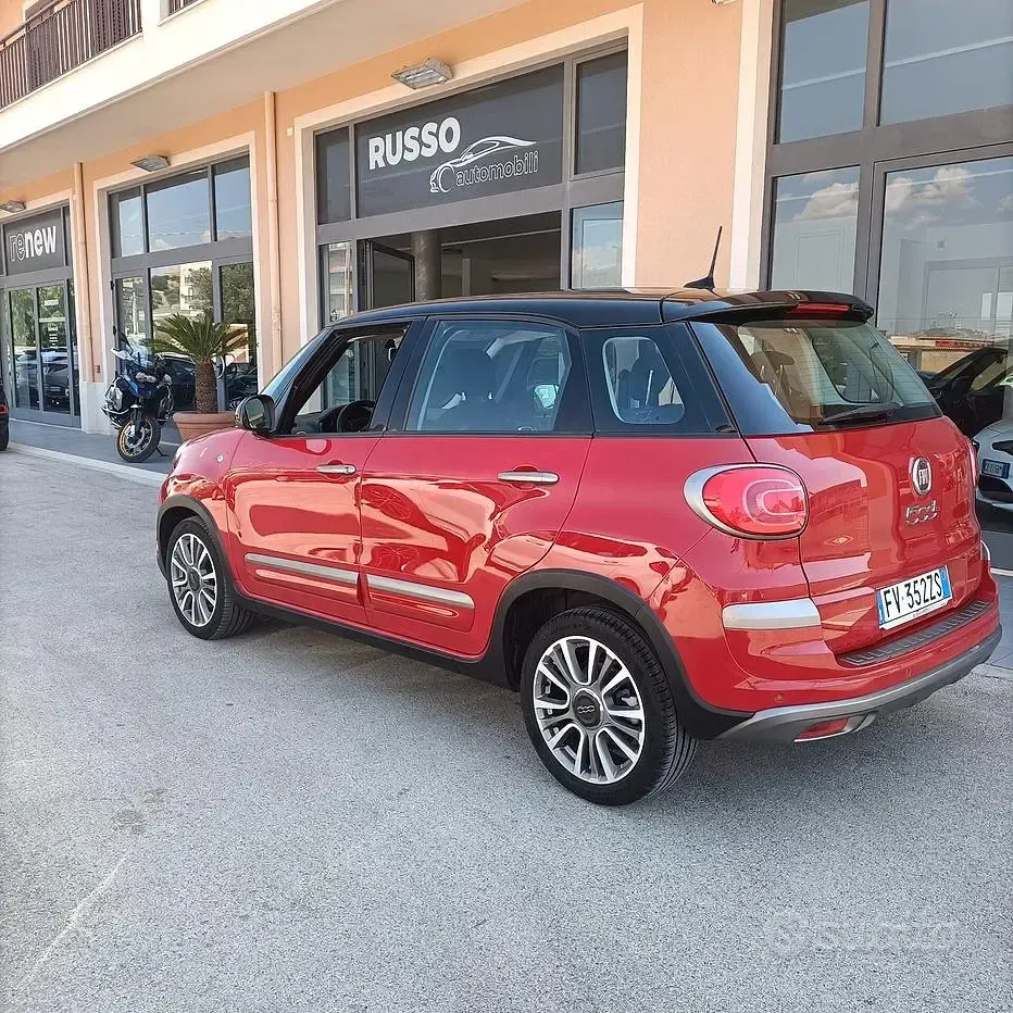 Usata Fiat 500L Cross 120 CV (88 kW) 2018 Rosso Monovolume