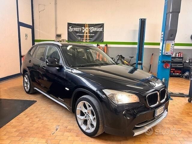 Nero Usata 2010 BMW X1 Efficient Dynamics SUV | 6700 € (Buon prezzo) - Immagine 1/4