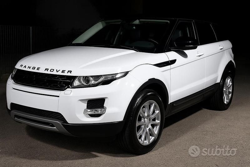Bianco Usata 2014 Land Rover Range Rover evoque SUV | 13.500 € (Buon prezzo) - Immagine 1/3
