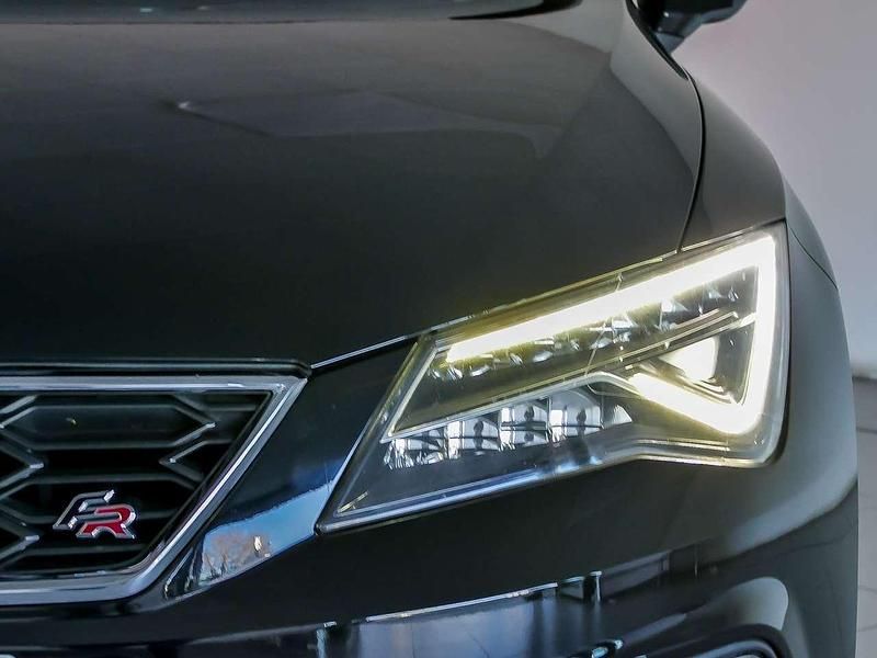 Usata Seat Leon FR 116 CV (85 kW) 2018 Nero midnight Berlina