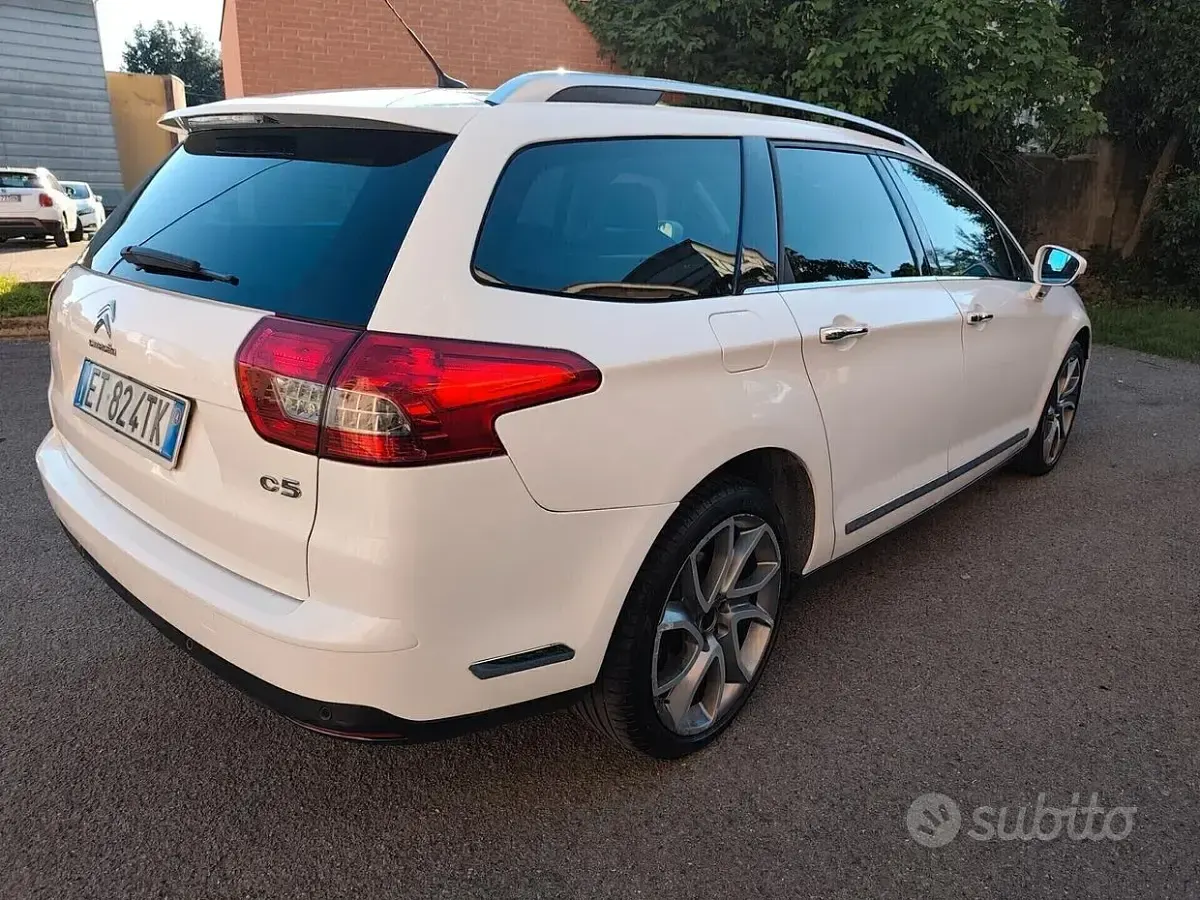 Usata Citroën C5 163 CV (119 kW) 2014 Bianco Station wagon