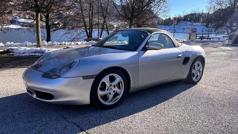 Usata Porsche Boxster S 252 CV (185 kW) 2001 Argento Cabrio