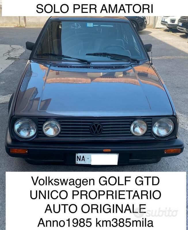 Usata 1985 VW Golf II GTD Due volumi | 4200 € - Immagine 1/4
