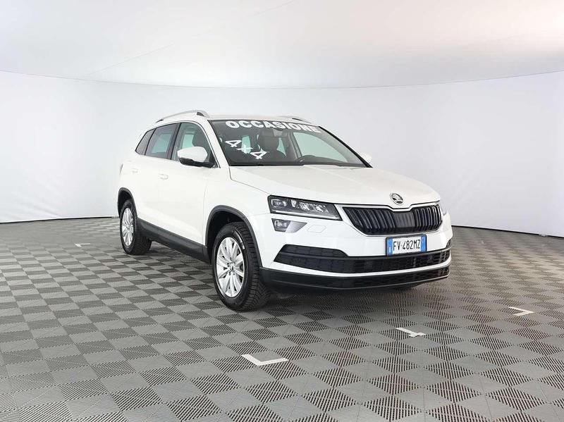 Usata Skoda Karoq Style 150 CV (110 kW) 2019 Bianco freddo SUV