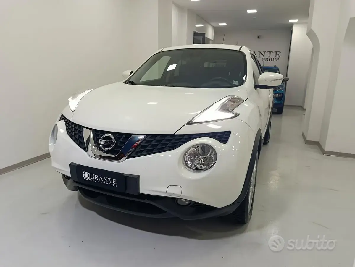 Usata Nissan Juke Acenta 110 CV (80 kW) 2017 Bianco SUV