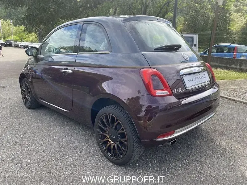 Usata Fiat 500 Collezione 69 CV (50 kW) 2019 Rosso Utilitaria