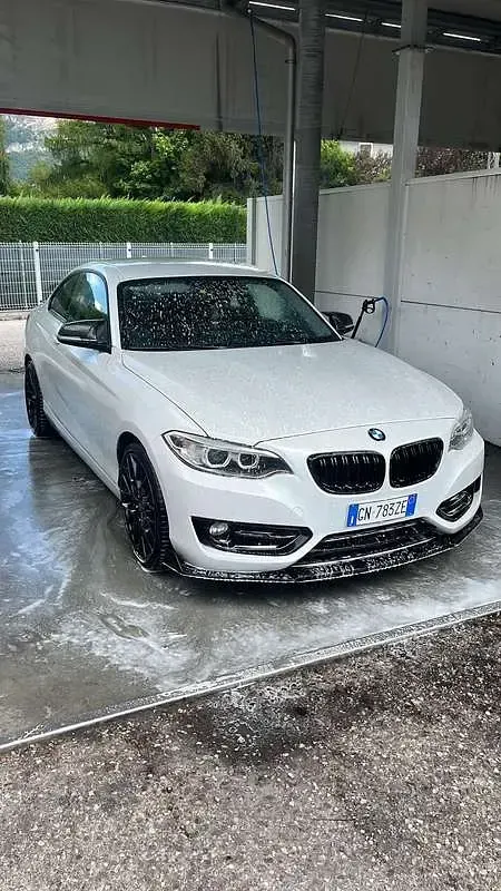Usata BMW 220 M Sport 190 CV (139 kW) 2015 Bianco Coupé