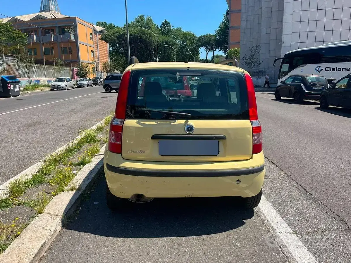 Usata Fiat Panda Dynamic 60 CV (44 kW) 2008 Giallo Utilitaria