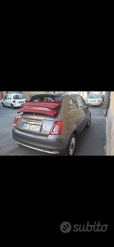 Usata Fiat 500 Dolcevita 2022 Grigio Cabrio