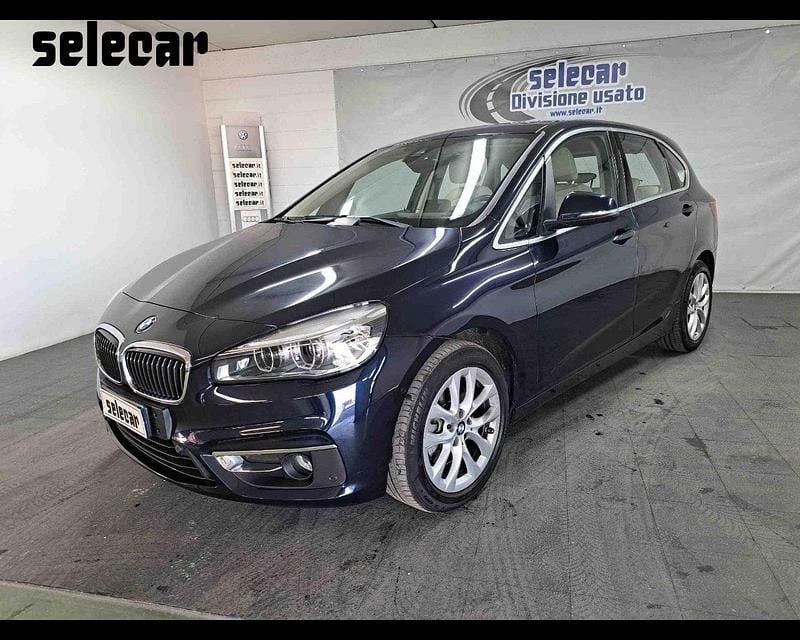 Usata BMW 220 Active Tourer Luxury Line 2015 Bl2b blu metallizzato Monovolume