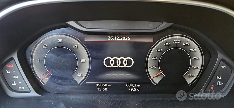 Usata Audi Q3 S-Line 150 CV (110 kW) 2020 Nero SUV