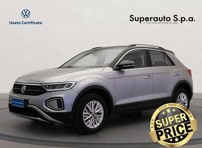 Grigio Usata 2024 VW T-Roc Life SUV | 24.900 € (Buon prezzo) - Immagine 1/4