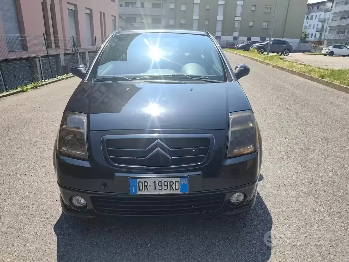 Usata Citroën C2 VTR Sport 60 CV (44 kW) 2008 Nero Utilitaria