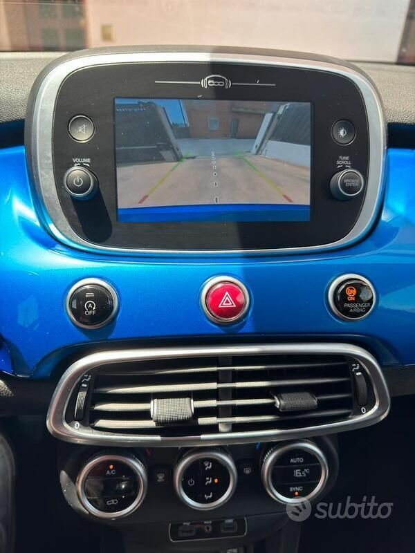 Usata Fiat 500X 120 CV (88 kW) 2019 Blu SUV