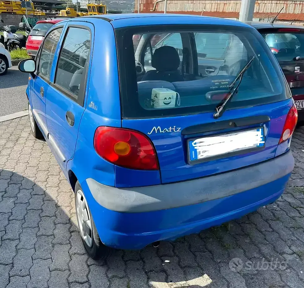 Usata Chevrolet Matiz 2004 Blu Utilitaria