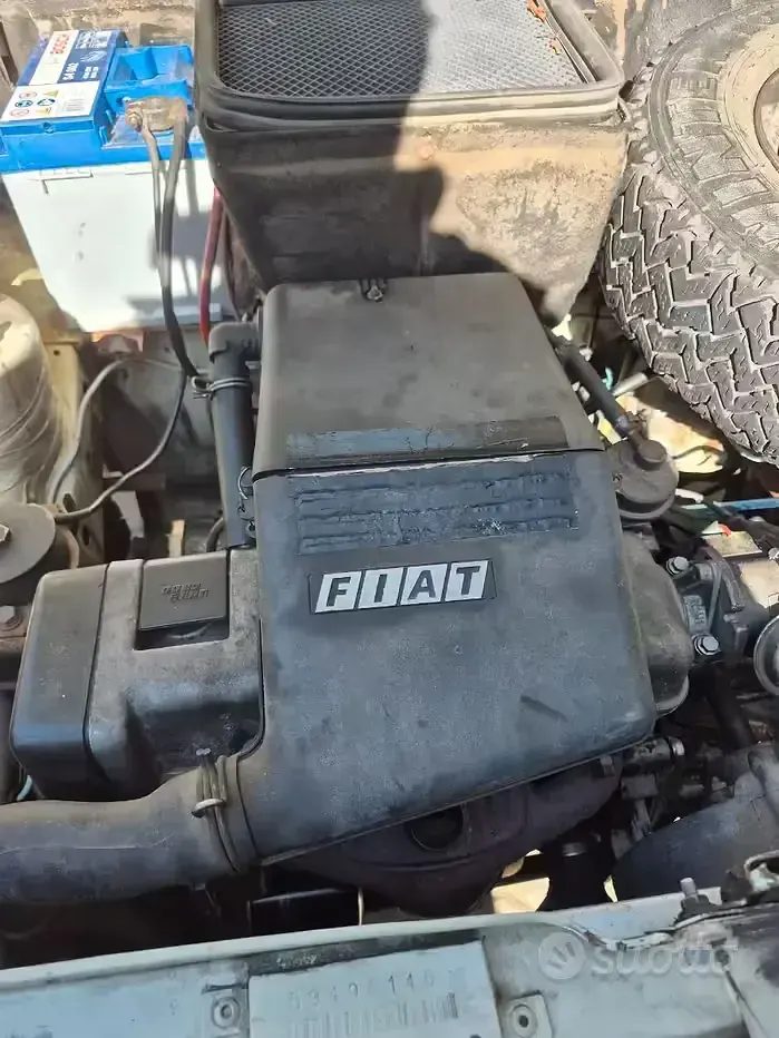 Usata Fiat Panda 4x4 50 CV (36 kW) 1987 Grigio Utilitaria