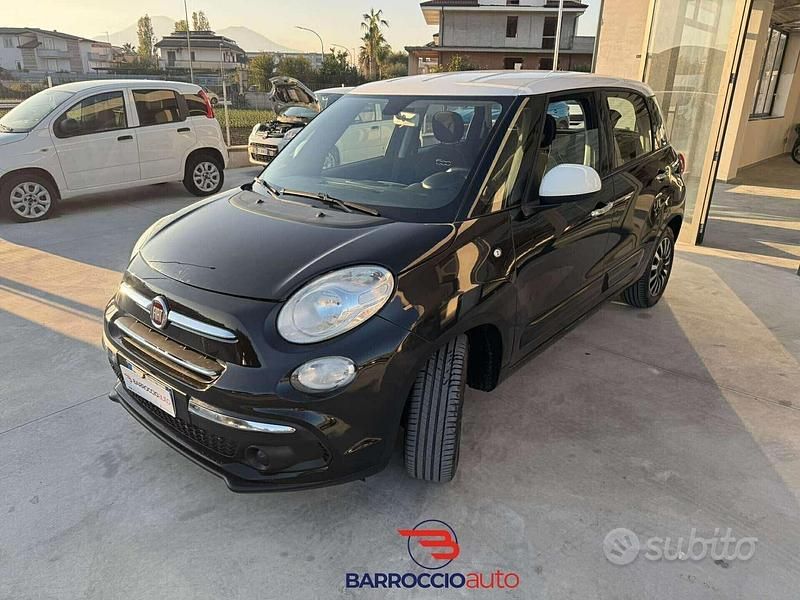 Usata Fiat 500L Lounge 95 CV (69 kW) 2018 Nero Monovolume