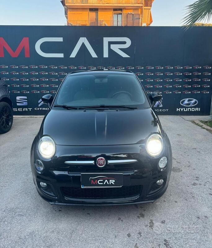 Usata Fiat 500 Sport 69 CV (50 kW) 2015 Nero Utilitaria