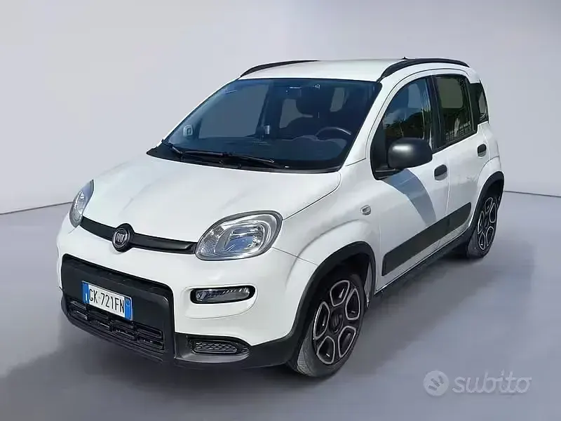 Usata Fiat Panda 70 CV (51 kW) 2022 Bianco Utilitaria