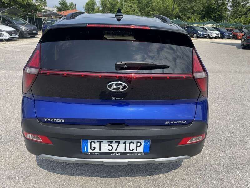 Usata Hyundai Bayon 84 CV (61 kW) 2024 Blu SUV