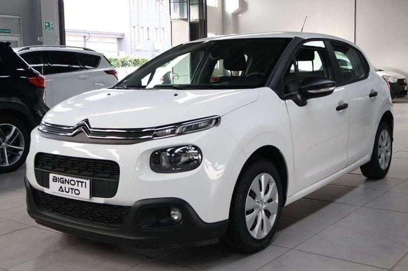 Usata Citroën C3 Live 75 CV (55 kW) 2018 Bianco Utilitaria