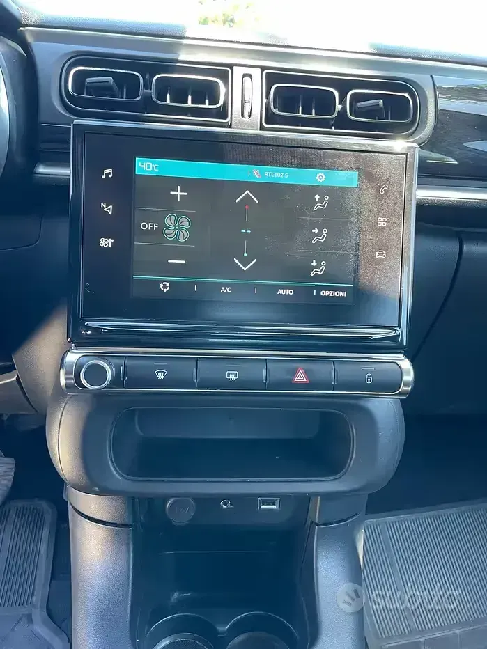 Usata Citroën C3 Shine 82 CV (60 kW) 2018 Grigio Utilitaria