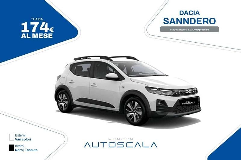 Nuova Dacia Sandero Expression 122 CV (89 kW) 2026 Bianco Berlina