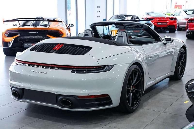 Usata Porsche 911 Carrera Cabriolet Sport 450 CV (330 kW) 2019 Grigio Cabrio