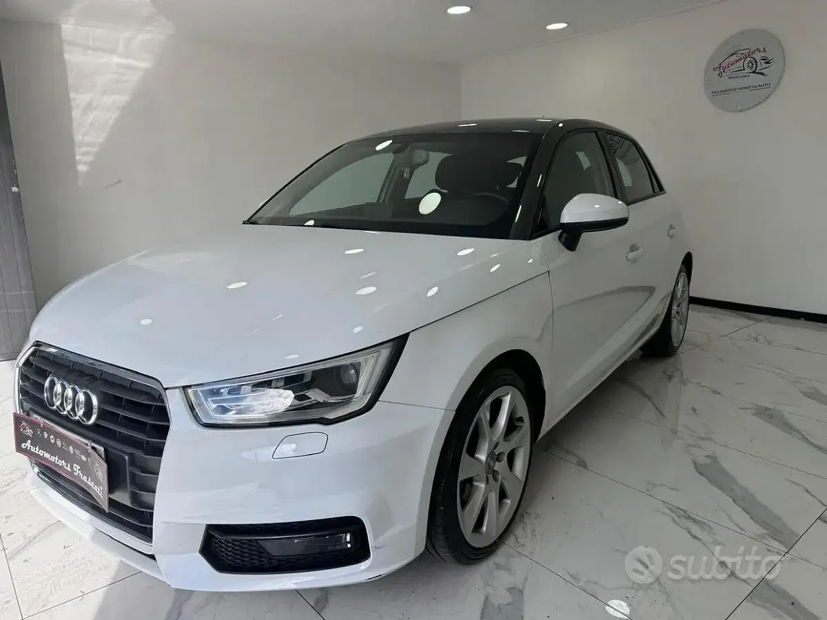Käytetty Audi A1 Sport 90 HP (66 kW) 2015 Valkoinen Viistoperä