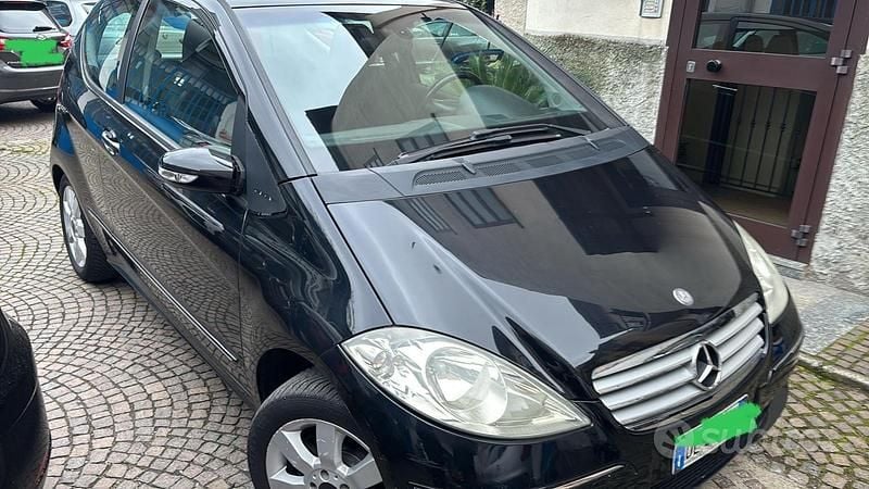 Usata Mercedes A150 Avantgarde 95 CV (69 kW) 2009 Nero Berlina