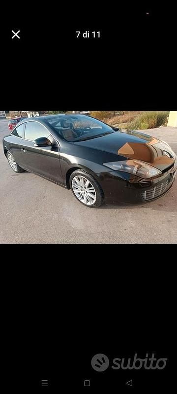 Usata Renault Laguna Coupé 180 CV (132 kW) 2010 Nero Coupé